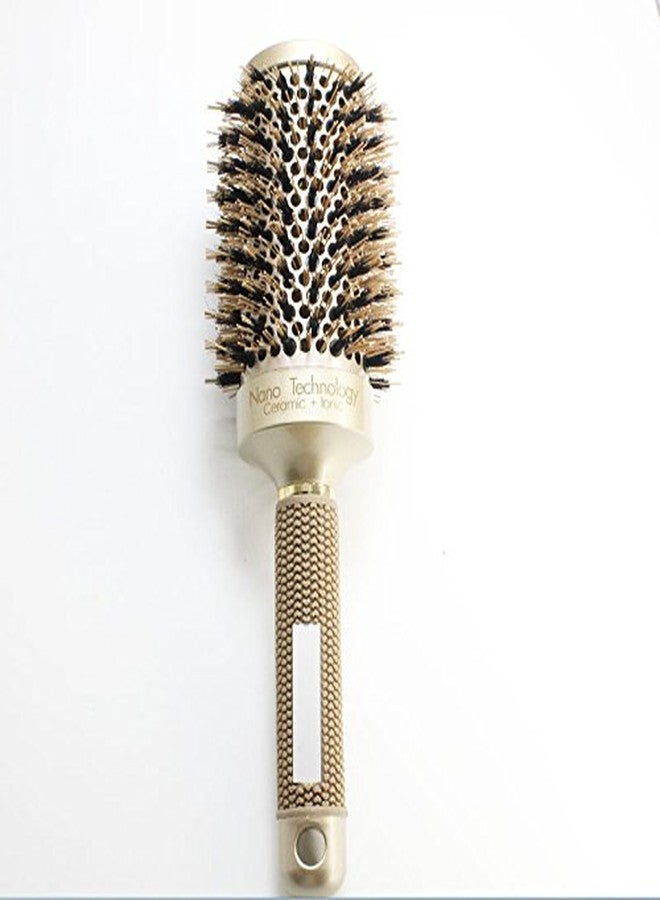 BeiHCain Gold Hair Brush Set - Durable Thermal Aluminum Tube Professional Styling Brush, Curling Boar Bristle Brush for Women - Image 4